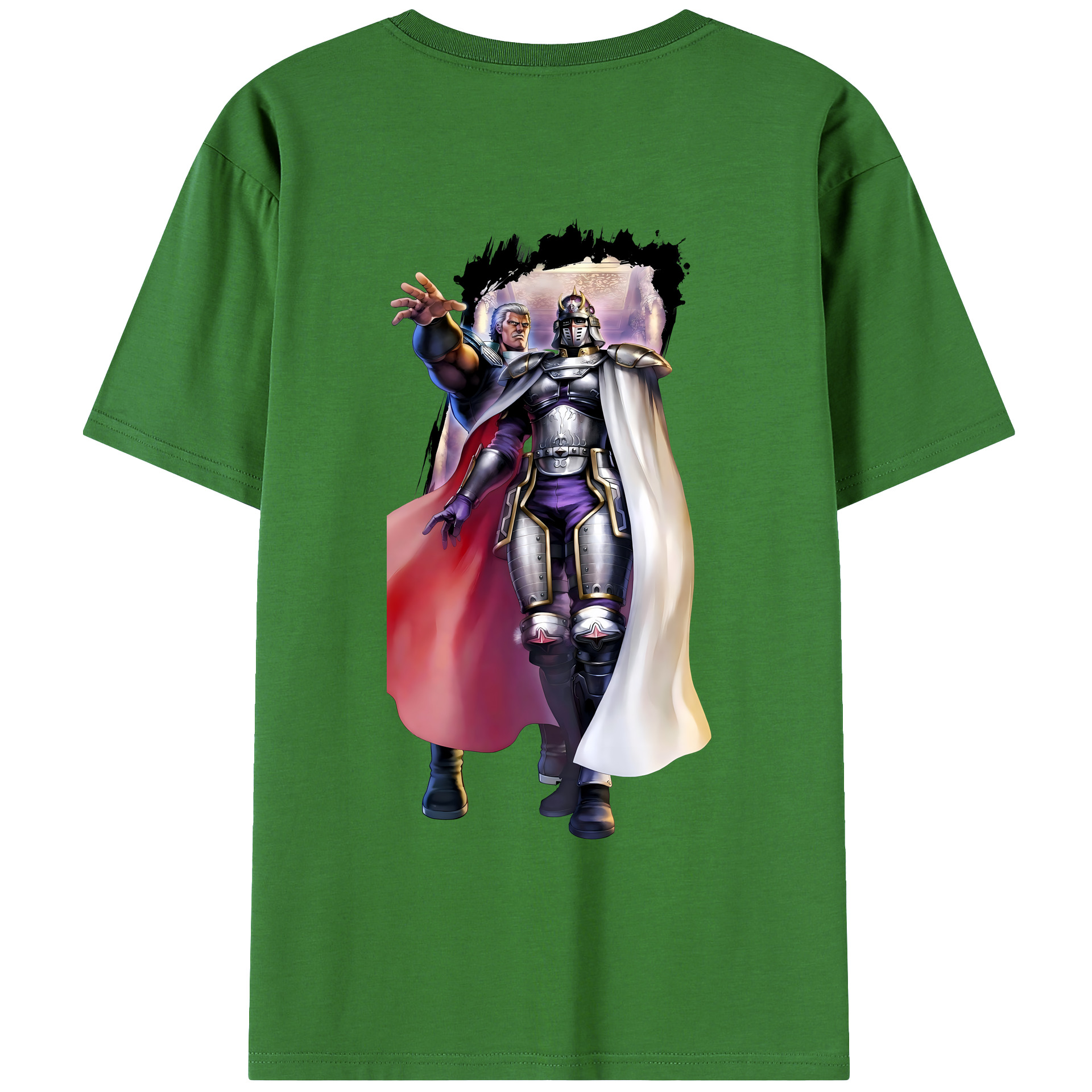 （画像用） 北斗の拳 Fist of the North Star レディース半袖Tシャツ(バックプリント)